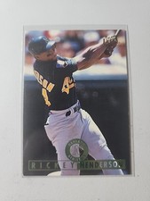 1995 Fleer Ultra Rickey Henderson #318