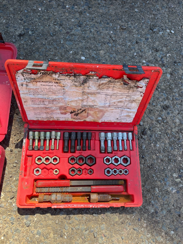 Mac tools fuel injuection pressure tester gauge + snap on 42 piece RTD42 - Foto 3 di 4