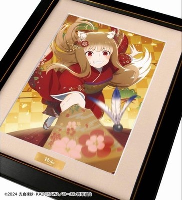 Spice and Wolf Holo New Year Visual Chara Fine Graph Reproduction Art