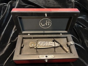 William Henry 2014 B10 Lancet "Inferno" Folding Pocket Knife Ltd # 46/100 & Box