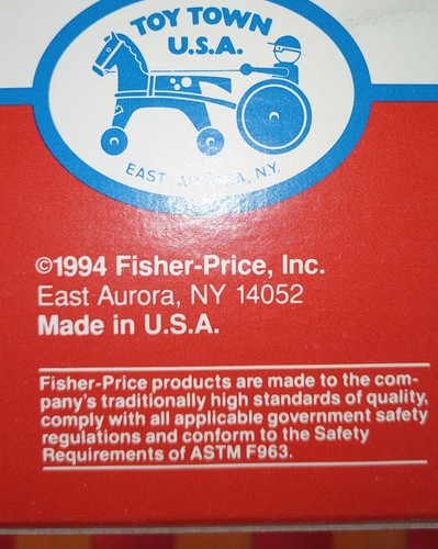 Fisher Price, Gran'pa Frog, NIB, complete in orig. box, vtg 1994, #6464, w/cert. - Picture 6 of 24