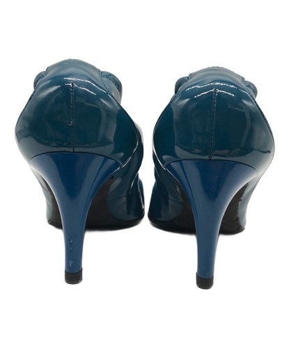 Roger Vivier Pumps Women's Size 38 Blue Patent Leather - Picture 3 of 8