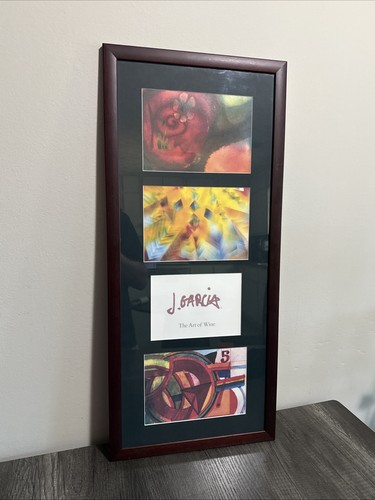 Jerry Garcia Gerahmte Kunst "The Art Of Wine" - Erstveröffentlichung 2003 - Grateful Dead - Bild 2 von 8