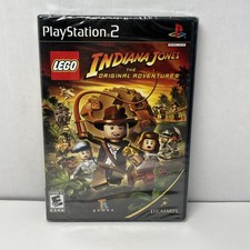 LEGO Indiana Jones Original Adventures Playstation 2 PS2 2008 Sealed New
