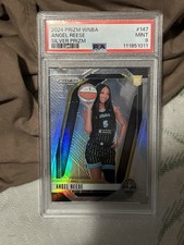 2024 Panini Prizm WNBA - Angel Reese🔥 #147 Silver Prizm (RC) PSA 9