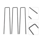 50pcs U-förmige Befestigungsstufe Gartenarbeit künstlicher Rasengrasgrundstufe