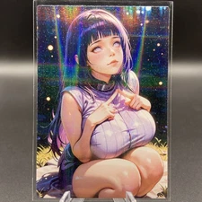 Hinata Hyuga Anime Waifu Card Doujin ACG Goddess Holo