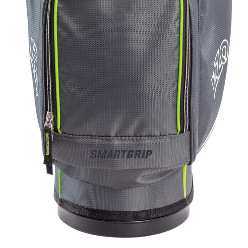 BRAND NEW Izzo Golf Ultra Lite Stand/Carry Bag (A81102) Grey/Lime 4-Way Divider - Picture 5 of 9