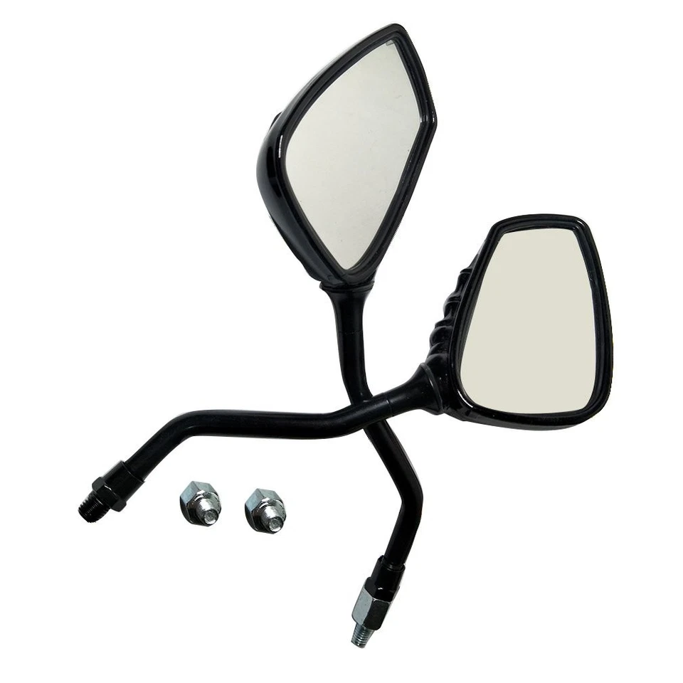 Motorcycle Rear View Mirrors For Honda CB650 Suzuki GS GN Kawasaki KZ1300A Foto 2 de 4