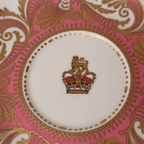 Limited Edition Royal Collection 2002 Golden Jubilee China Chocolate Cup Saucer - Picture 3 of 12