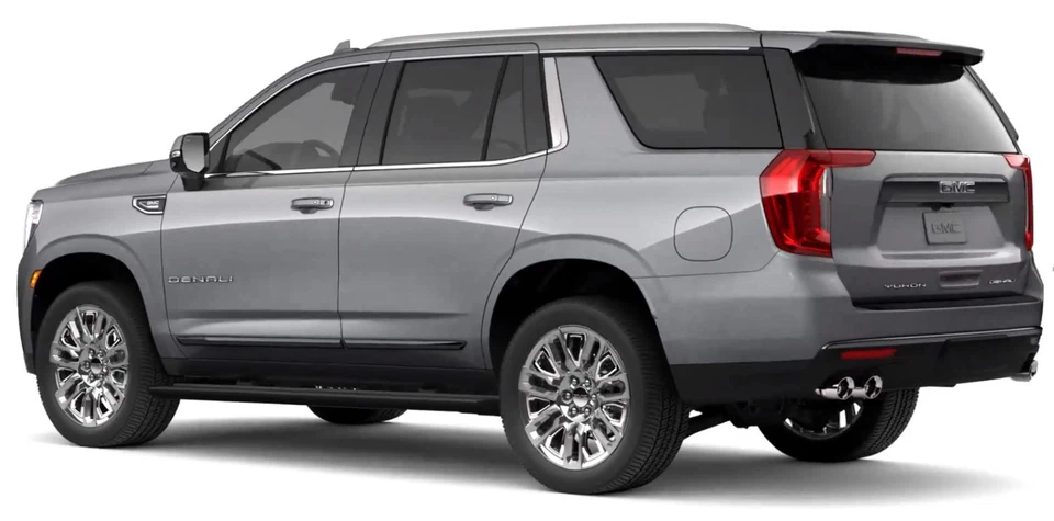 Front Door Handle Left or Right Silver Ice Met w/ Cap 2021-25 GMC Yukon Yukon XL - Image 2 of 4