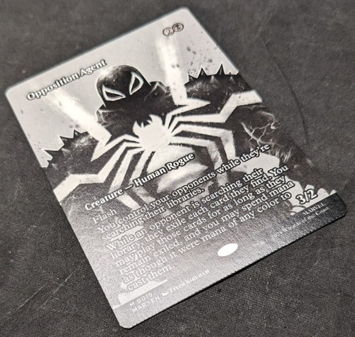 Opposition Agent (Borderless) - MTG Magic Marvel's Spiderman - Crimped - Picture 3 of 4
