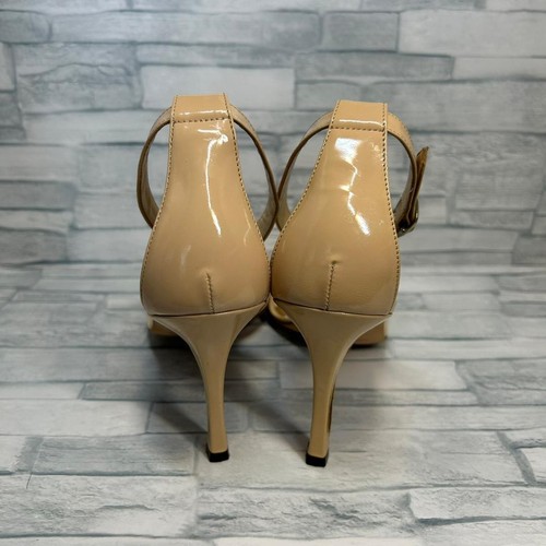 Manolo Blahnik Mules Sandals Heel Dot Leather Beige EU37/US7 54920c - Imagen 22 de 24