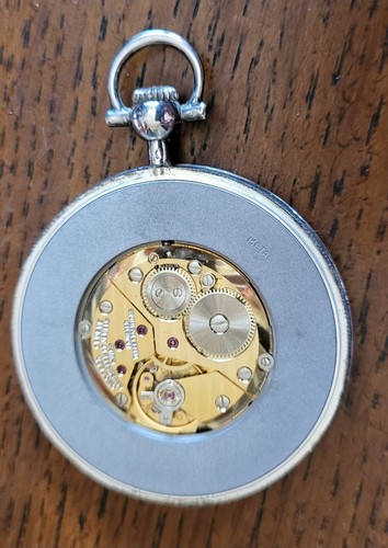 Montre à Gousset CHOPARD en Argent Certificat d'origine LUC Silver Pocket Watch - Picture 11 of 15