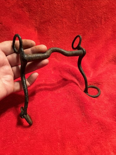 6 Antique Vintage early Western Horse Bits & 2 Antique English Stirrups/Irons - 第 9/24 張圖片