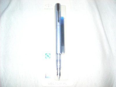Parker Füllfederhalter M löschbare und auswaschbare blaue und schwarze Tinte