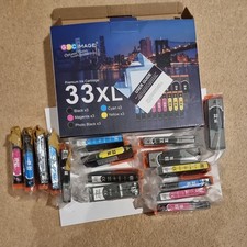 11+5 Ink Cartridges XL to replace Epson printer 33XL