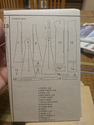 Simplicity Sewing Pattern #5221 J. McClintock Pattern Sz 11/12, 13/14, 15/16 FF - Picture 5 of 9