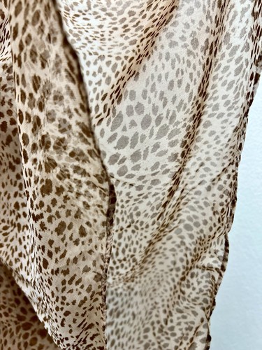 Neu mit Etikett Victoria's Secret Vintage transparentes Top & Höschen Y2K Leopard Strand Lounge sexy - Bild 10 von 19