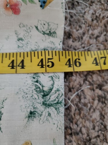 Vintage 60s 70s Adorable Mushroom Fabric Hippie Mod Retro Groovy 45"x 45.5” Mcm - Picture 7 of 8