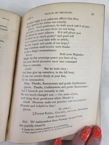 Shakespeare's Tragedy of Hamlet Rev Henry Hudson 1891,FOR USE IN SCHOOL & CLASS - Picture 8 of 12