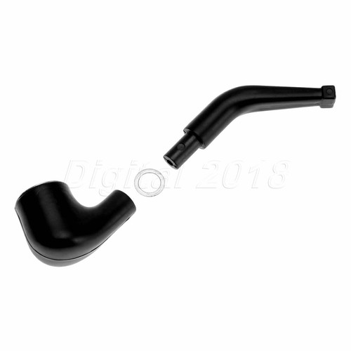 5pcs Black Plastic + Metal Tobacco Smoking Pipe Cigarette Filter Holder Display - Picture 8 of 10