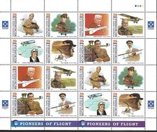 MICRONESIA - 1993 MNH "Pioneers Of FLIGHT" Souvenir Sheet !!