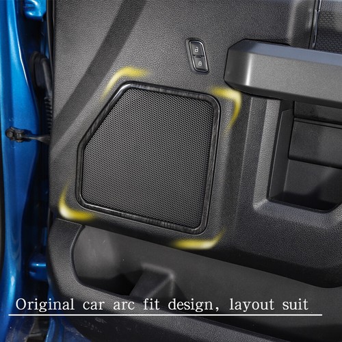 Full Cover Kit Interior Decor Trim for Ford F150 2015-2019 Steering wheel Bezel - Picture 7 of 7