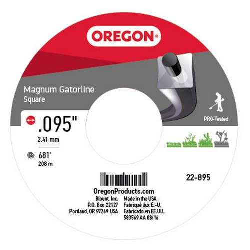 Oregon 22-895 Trimmer Line Magnum Gatorline Square .095" X 685 pies - Imagen 4 de 4