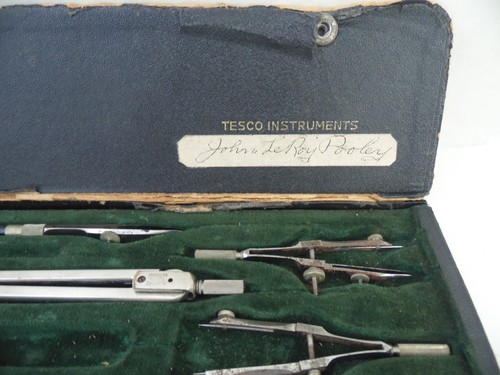 Machinist Draftsman VTG "Tesco Instruments" Setup Layout Tools Germany - Imagen 3 de 10