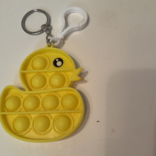 Keyring Fidget Pop Popper Toy Push Poppet Bubble Stress Anxiety Relief Clip On Keyring Fidget Pop Popper Toy Push Poppet Bubble Stress Anxiety Relief Clip On