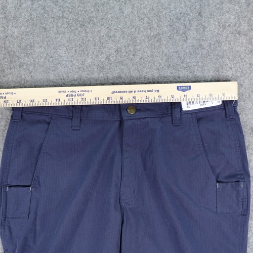 Carhartt Pants Mens 34x32 Blue Ripstop Tactical Relaxed Biocomponent 74533-20 - Picture 4 of 11