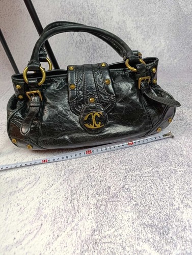 JUST ROBERTO CAVALLI VINTAGE LEATHER HAND/SHOULDER BAG - Picture 19 of 23