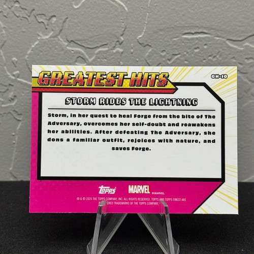 2025 Topps Finest X-Men 97' Greatest Hits Insert 1 - 20 - COMPLETE YOUR SET - Bild 21 von 35