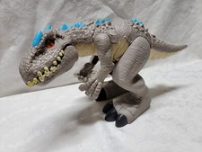 Imaginext Jurassic World Indominus Rex Dinosaur Toy 15" Thrashing Action Toy