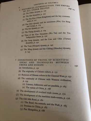 Science & Civilisation in China Vol 1 Introductory Orientations (1965) - Picture 8 of 13