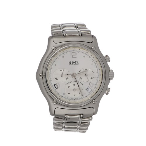 Pre-Owned Ebel Stainless Steel Le Modulor 1911 Chronograph