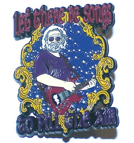 10 (all'ingrosso) GRATEFUL DEAD JERRY GARCIA LET THERE BE SONGS 1 PIN 3/4 pollici - Foto 1 di 3