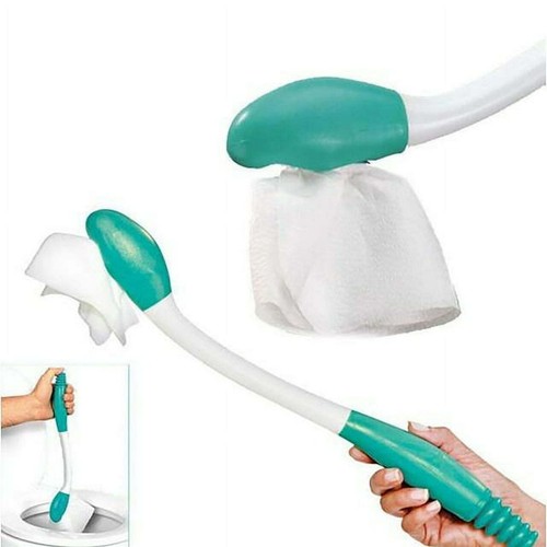 Toilet Aid Set for Wiping,Long Handle Butt Wiper Body Shower Brush & Toilet Aids - Picture 45 of 56
