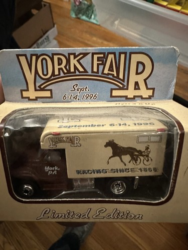 Matchbox 1996 York Fair Horse Truck 1/64 Limited Edition Sammlerstück Spielzeug Vintage - Bild 3 von 6