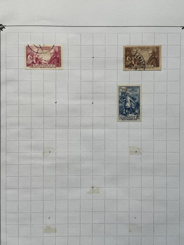 MARTINIQUE, 1886/1950 MESSE SAMMLUNG - 14 ALBUMSEITEN - GEBRAUCHT & MNG & MH BRIEFMARKEN - Bild 8 von 14