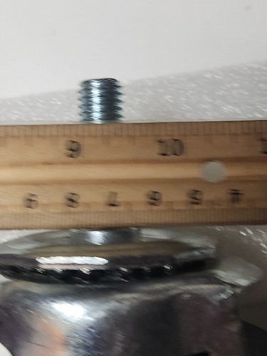 Caster Wheel Threaded Swivel Stem 3" X 2" Poly Freeroll Replacement 1 Qty - Picture 8 of 8