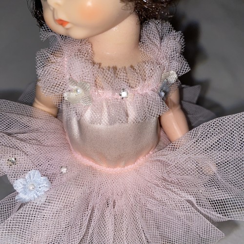VINTAGE MADAME ALEXANDER #430 PINK BALLERINA DOLL w/ ORIGINAL BOX - Picture 8 of 11