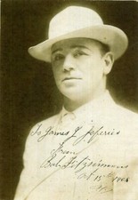 BOB FITZSIMMONS Signed Photograph HEAVYWEIGHT BOXING CHAMPION 7"x4" reprint