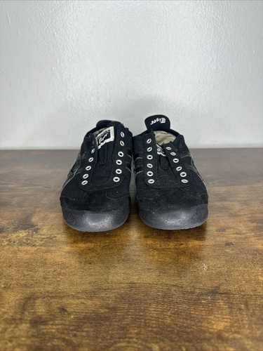 Onitsuka Tiger Mexico 66 Slip On Black Shoes Sneakers Us Sz 4.5 Men's D3K0Q - Picture 3 of 8