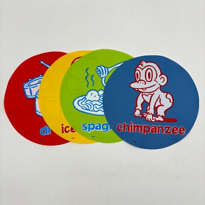 Cranium Hullabaloo 4 Circle Play Pads 2008 Replacement Pieces Parts
