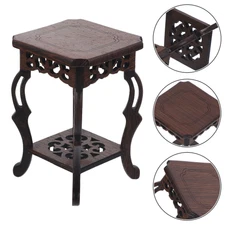 Mini Potted Display Shelf Rack Plant Holder Planter Stand Flowerpot Holder Base