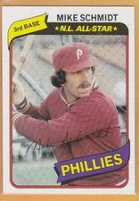 1980 TOPPS BASEBALL MIKE SCHMIDT #270 PHILLIES NM/NMMT *95983