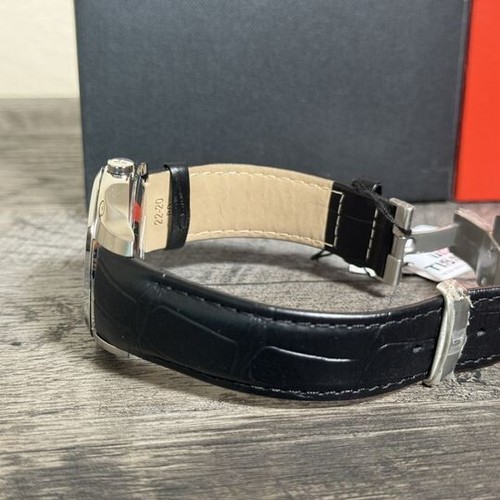 Tissot Couturier Watch Black Dial 39MM Leather Deployment Clasp Brand New - Picture 5 of 7