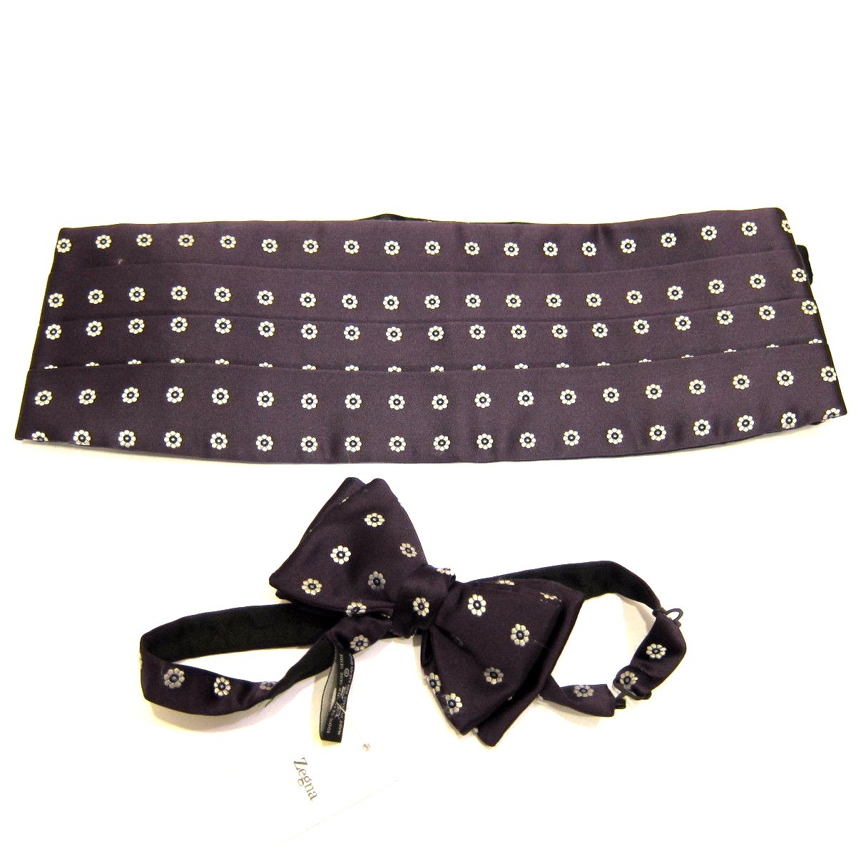 R-382113 Royal Neuf Ermenegildo Zegna Violet Royal R-382113 Floral Cumberband Nœud Papillon 3d0b39 R-382113 Royal Neuf Ermenegildo Zegna Violet Royal R-382113 Floral Cumberband Nœud Papillon 3d0b39